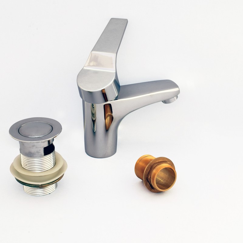 Μπαταρίες νιπτήρα αναμεικτικές Musa ορειχάλκινες 