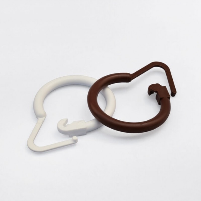 Κρίκοι κουρτινών μπάνιου 