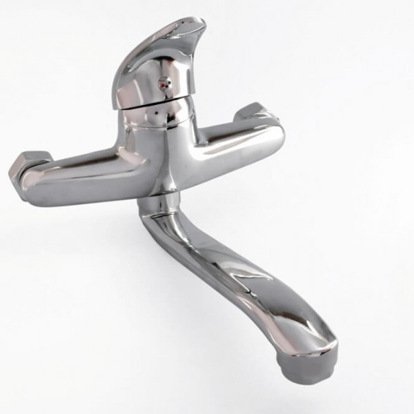 Kitchen sink faucets for wall mixing Berta with mechanism Φ40 