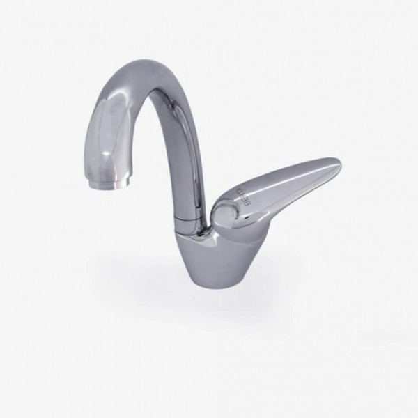 Kitchen sink faucets mixing Berta with high spout and mechanism Φ40 