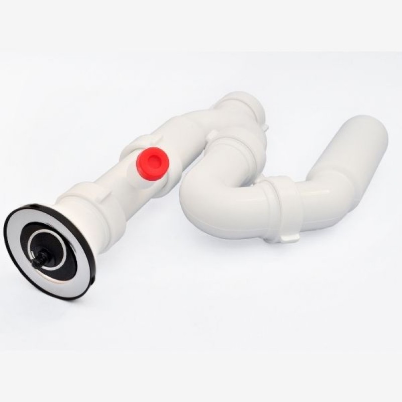 Σιφόνια νεροχύτη μονά με/χωρίς βαλβίδα